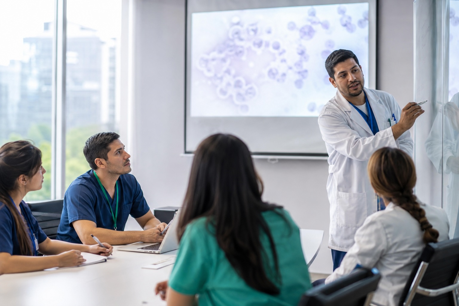 Seminario de posgrado con profesionales de la salud